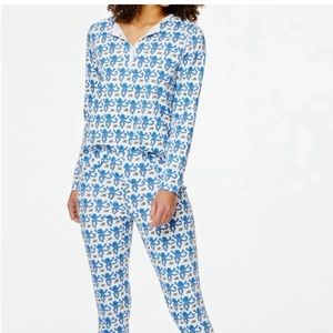 Roberta Roller Rabbit pajama set blue monkeys